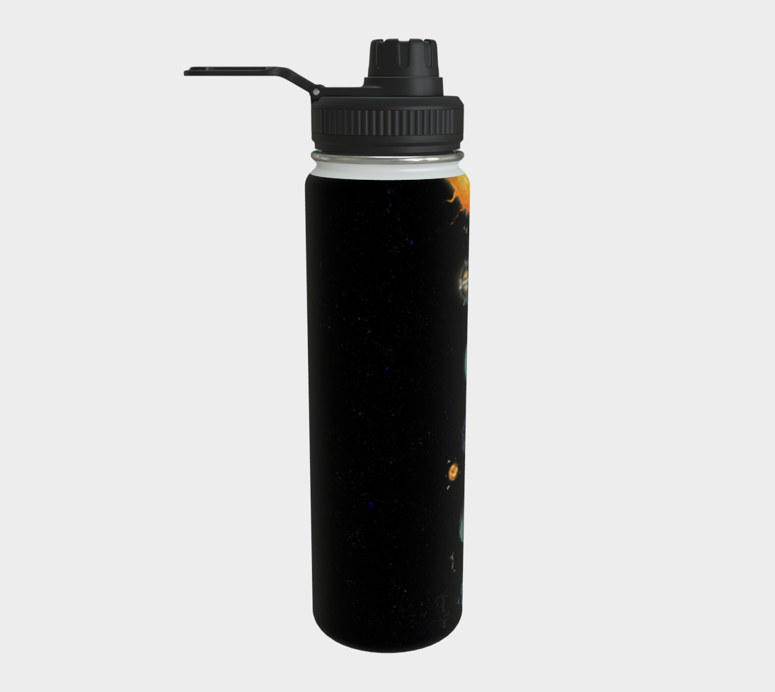 Outer Wilds Planetary Chart - Water Bottle