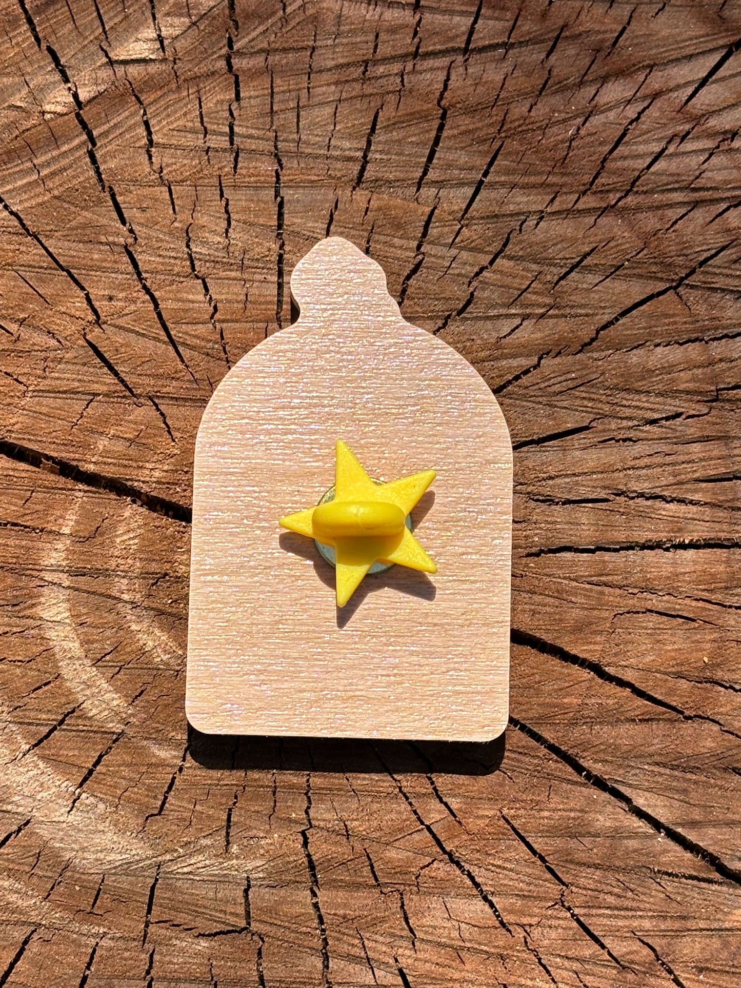 Iron Horse Trail Wooden Pin