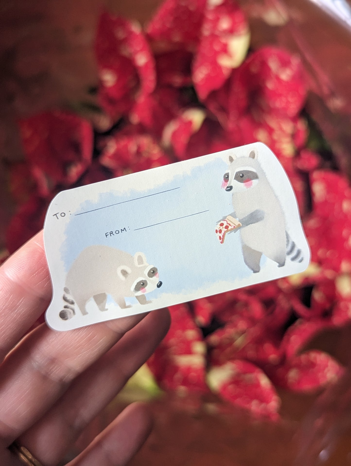 Animals With Crushes Gift Tags