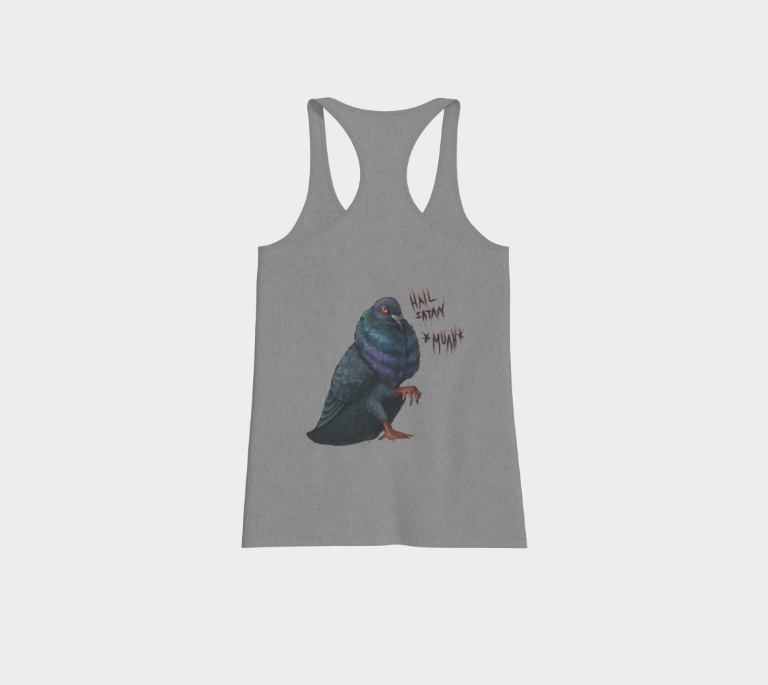 Blasphemous Pigeons - Comfort Racerback Tank Top