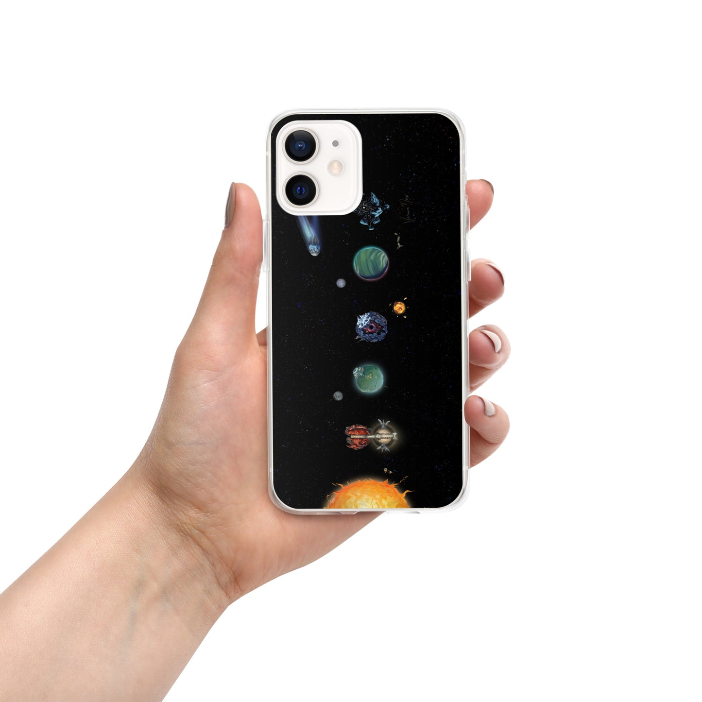 Outer Wilds Planetary Chart - Clear Phone Case for iPhone®