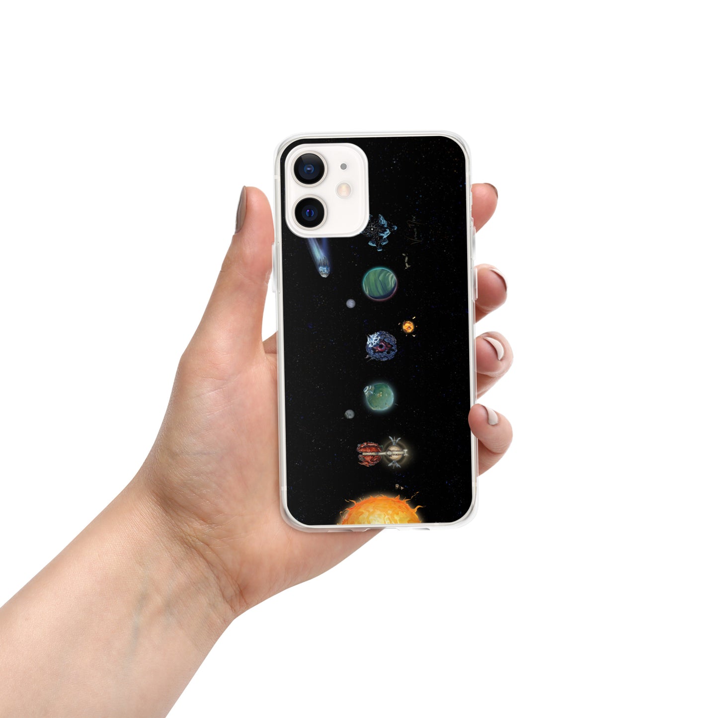 Outer Wilds Planetary Chart - Clear Phone Case for iPhone®