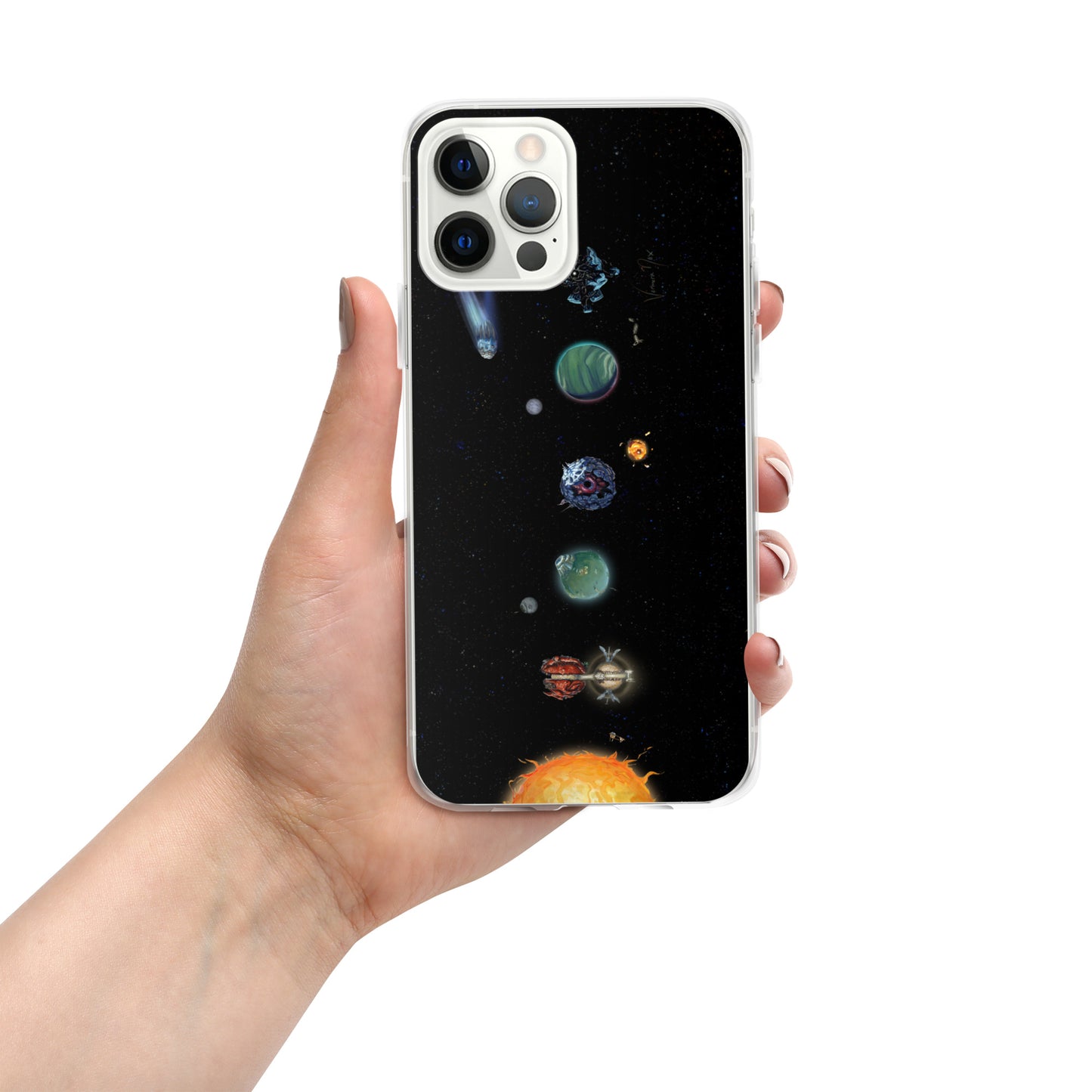 Outer Wilds Planetary Chart - Clear Phone Case for iPhone®