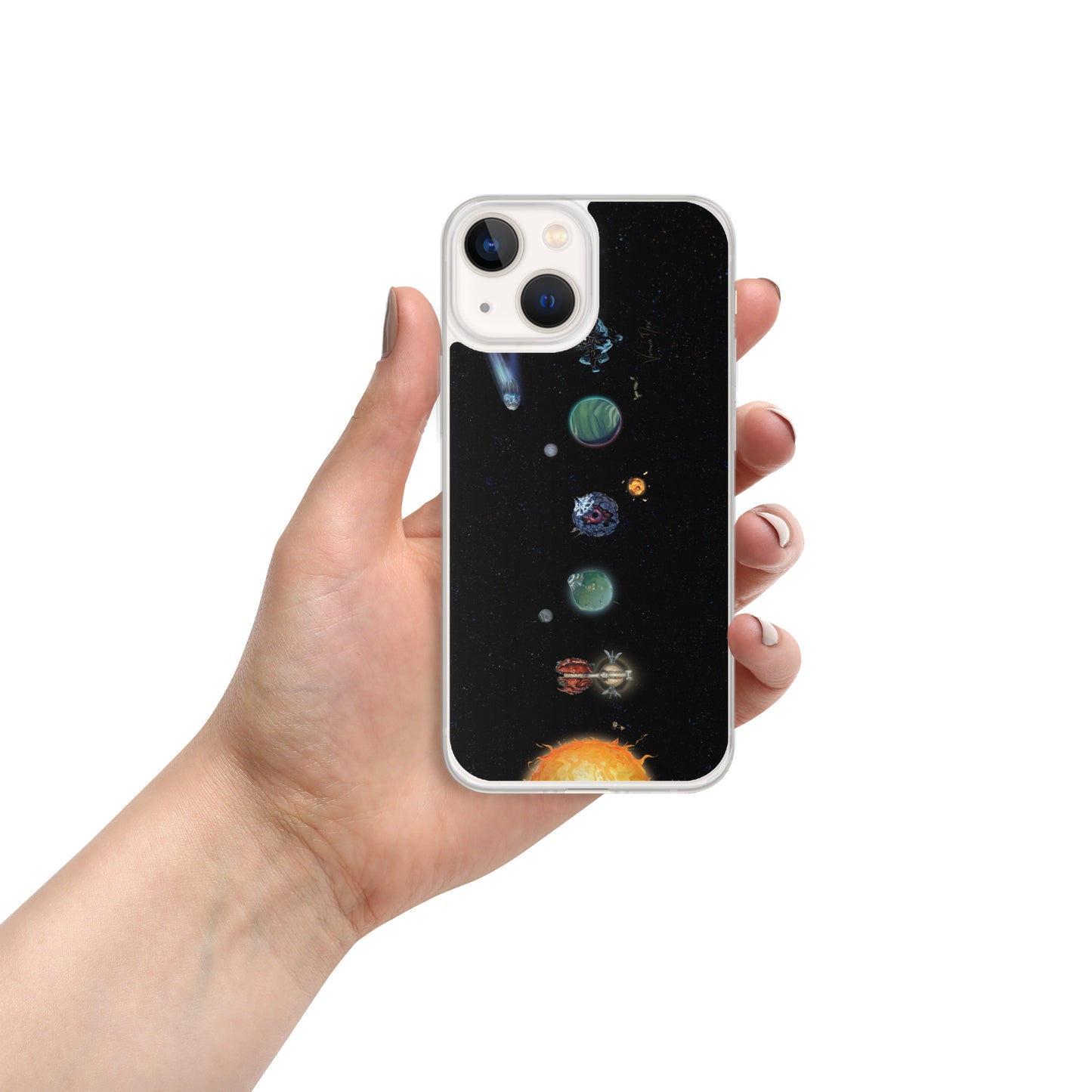 Outer Wilds Planetary Chart - Clear Phone Case for iPhone®