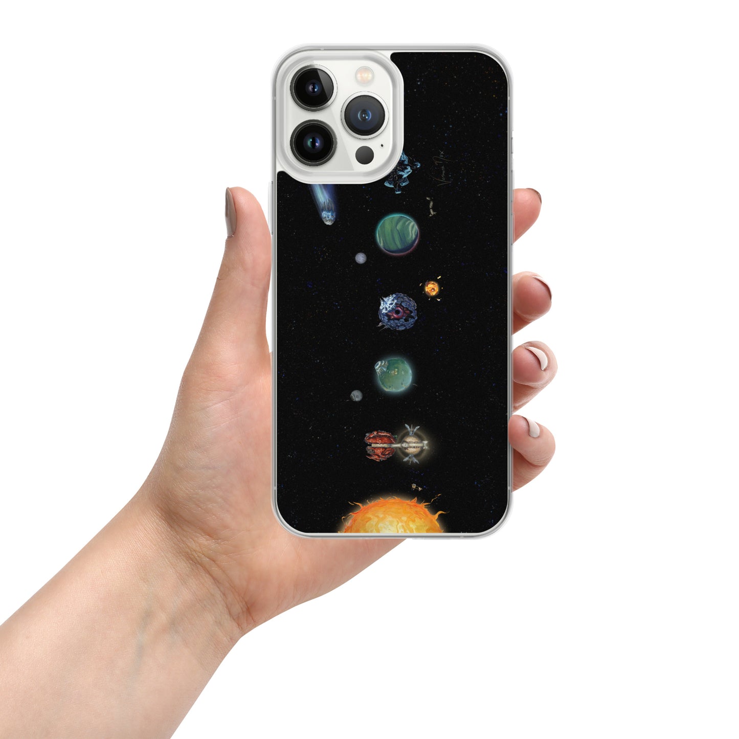 Outer Wilds Planetary Chart - Clear Phone Case for iPhone®