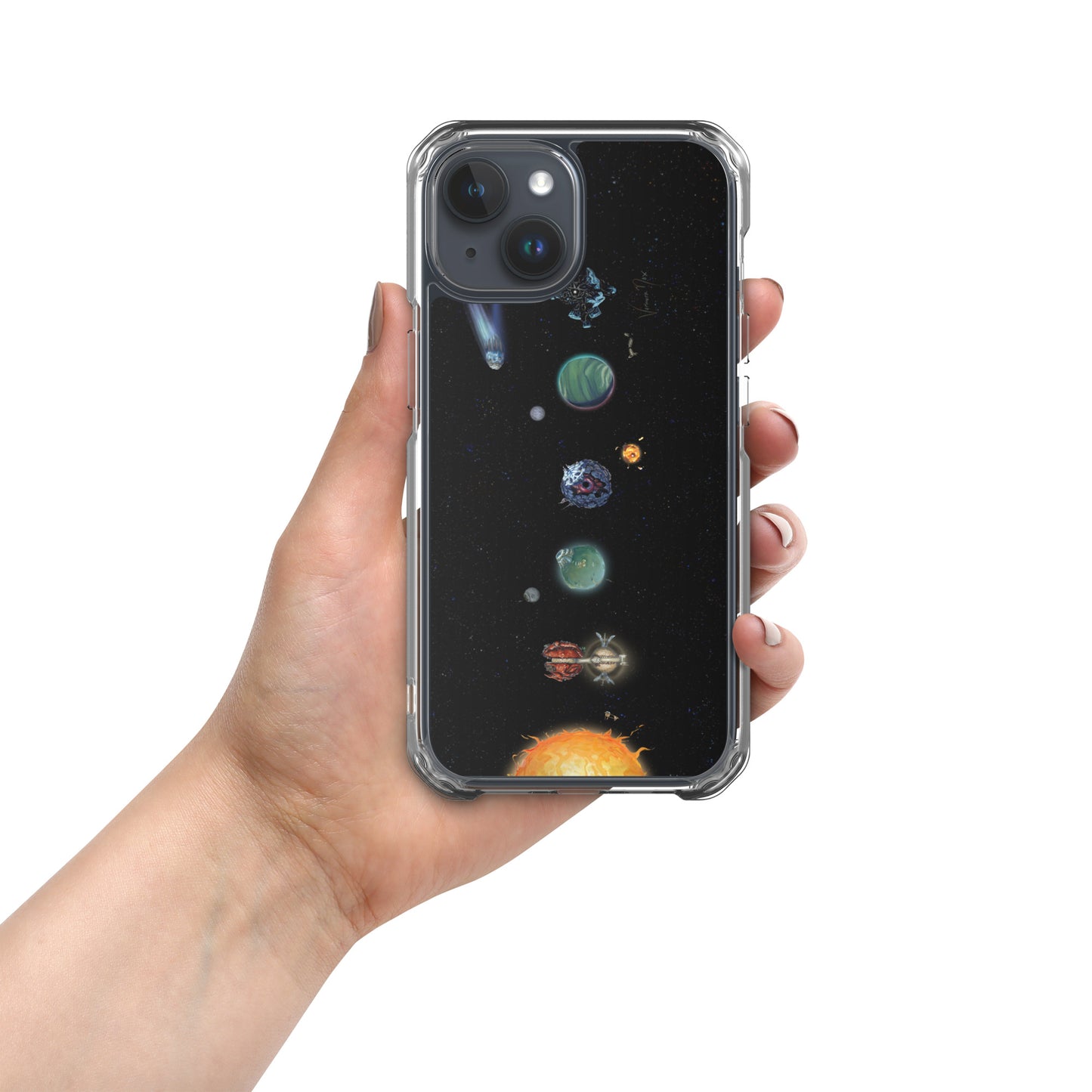 Outer Wilds Planetary Chart - Clear Phone Case for iPhone®