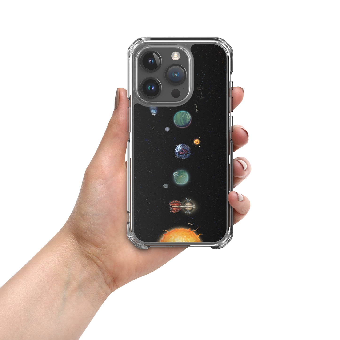 Outer Wilds Planetary Chart - Clear Phone Case for iPhone®