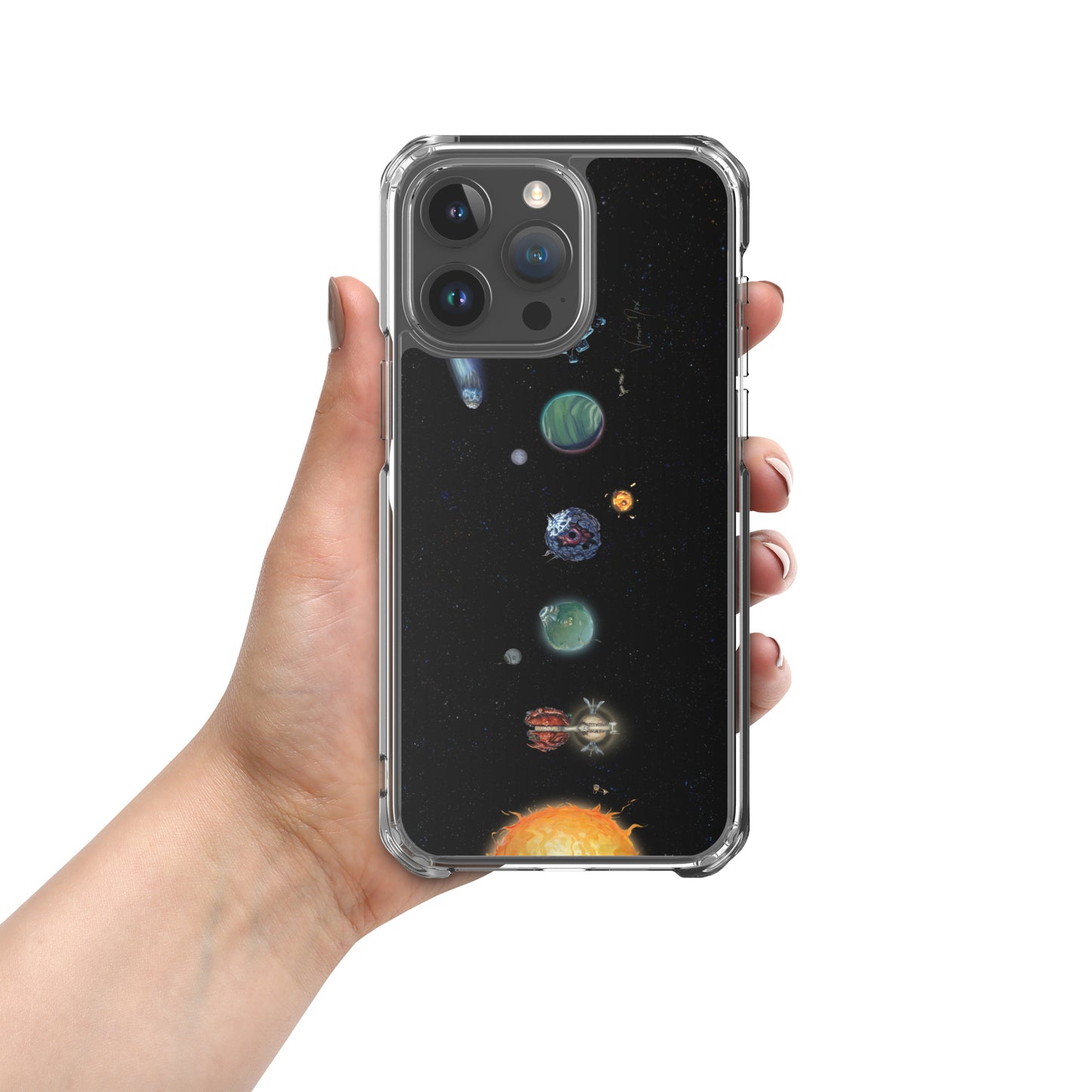 Outer Wilds Planetary Chart - Clear Phone Case for iPhone®