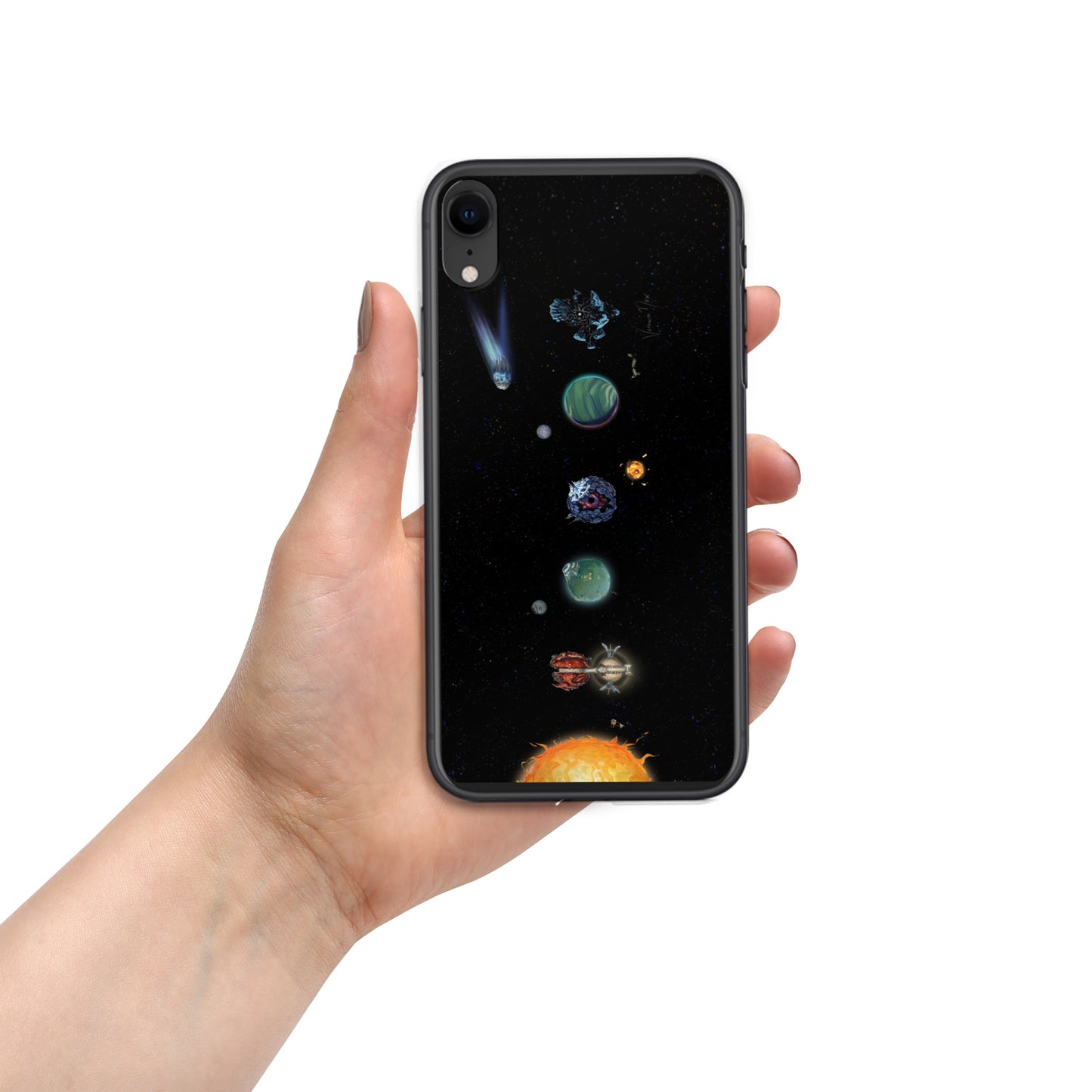 Outer Wilds Planetary Chart - Clear Phone Case for iPhone®