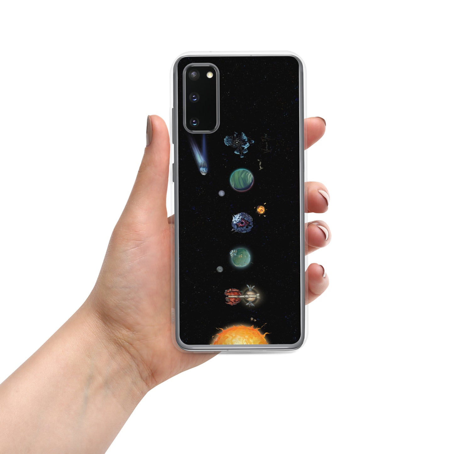Outer Wilds Planetary Chart - Clear Phone Case for Samsung®