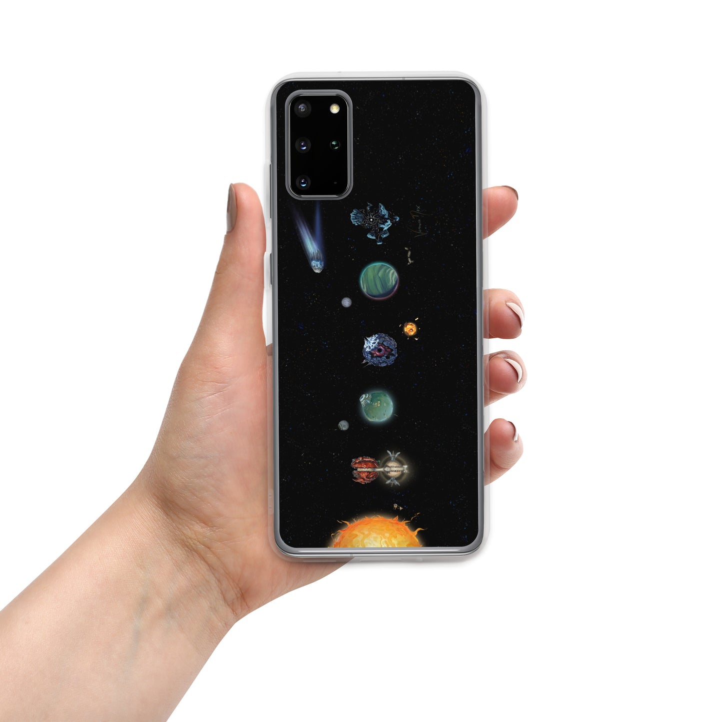 Outer Wilds Planetary Chart - Clear Phone Case for Samsung®
