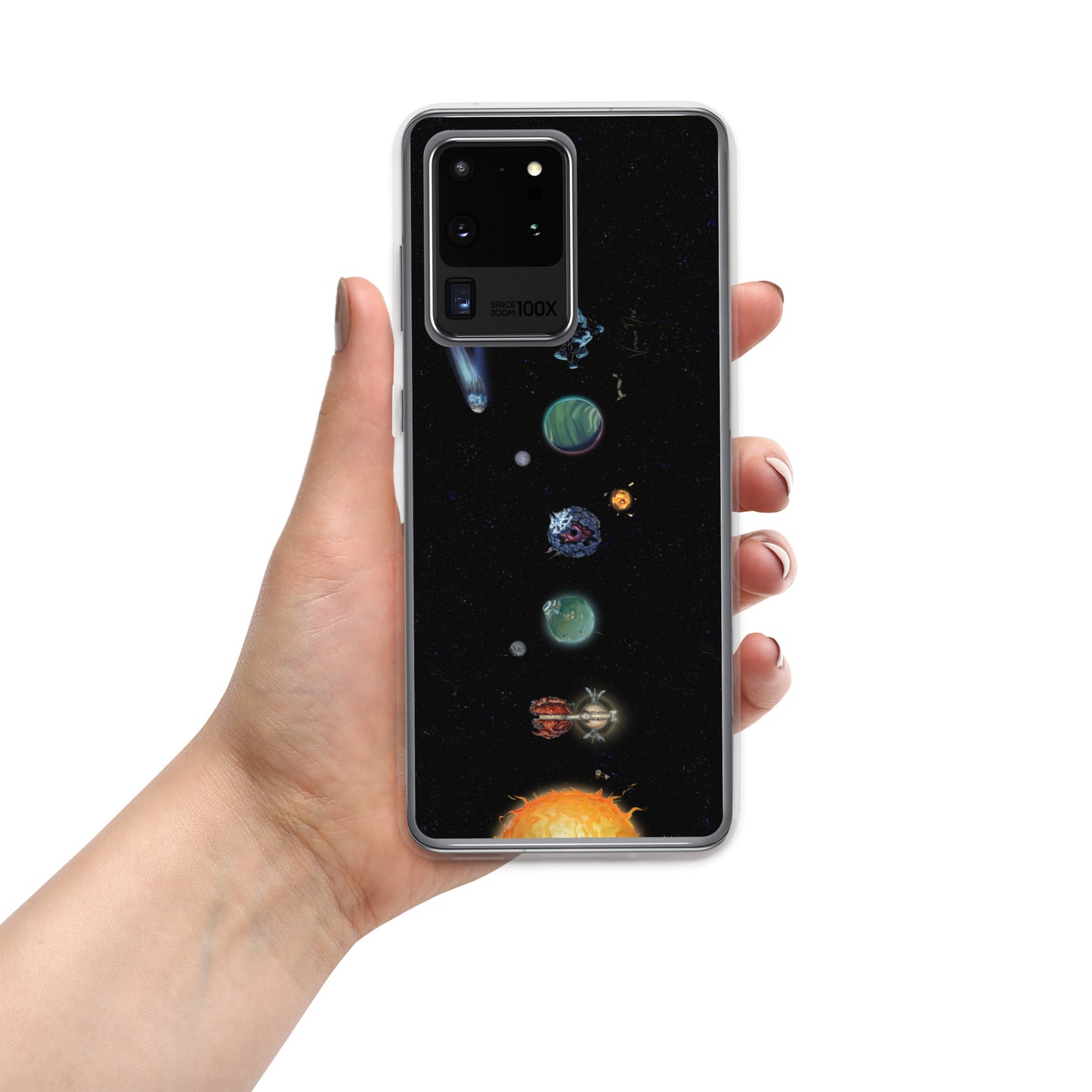 Outer Wilds Planetary Chart - Clear Phone Case for Samsung®