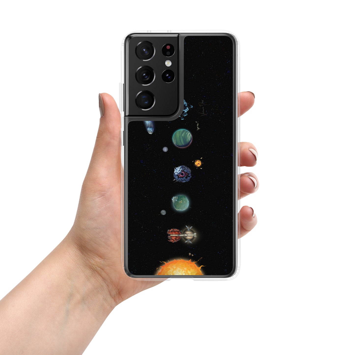 Outer Wilds Planetary Chart - Clear Phone Case for Samsung®