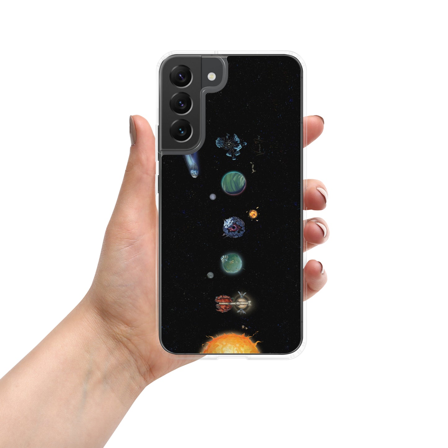 Outer Wilds Planetary Chart - Clear Phone Case for Samsung®