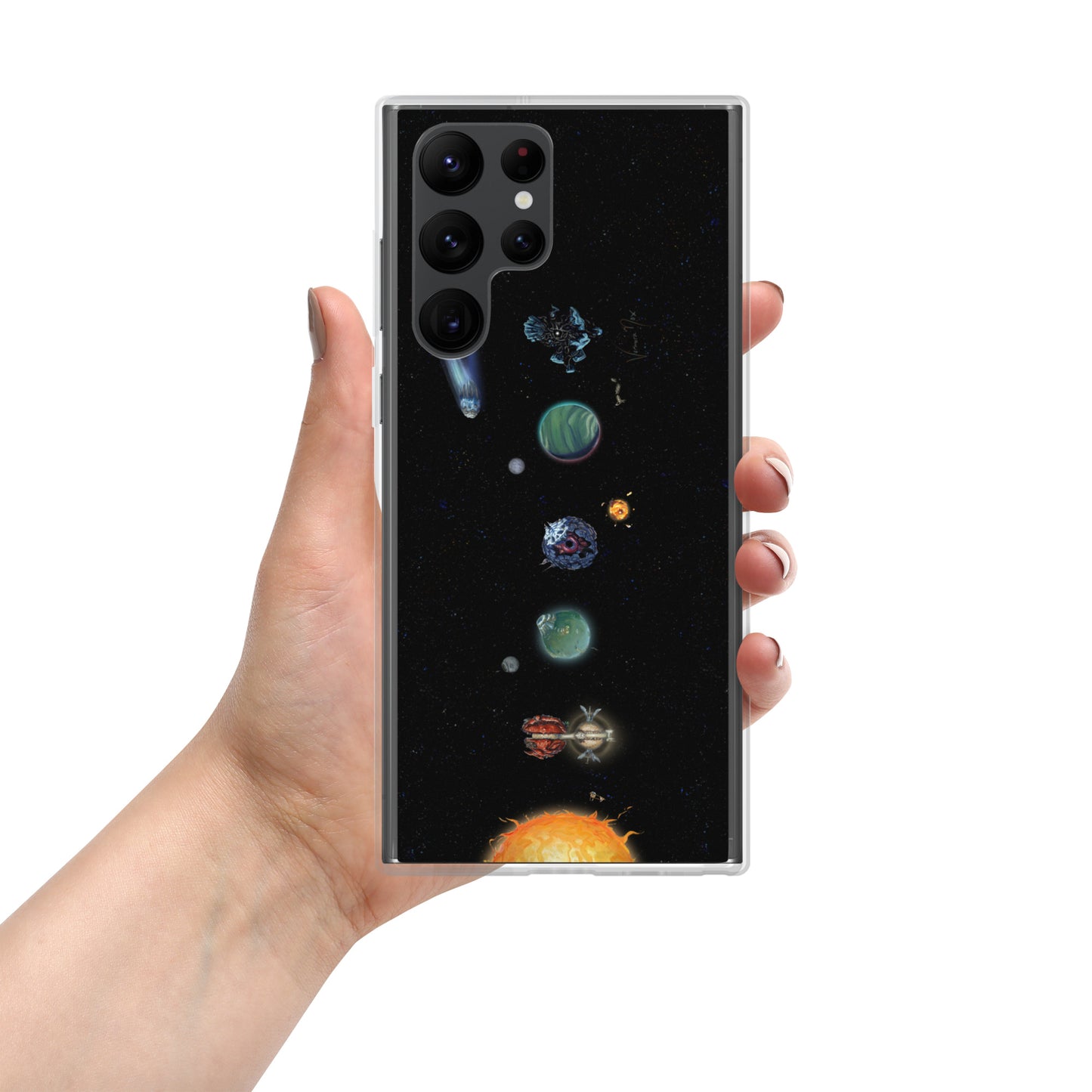 Outer Wilds Planetary Chart - Clear Phone Case for Samsung®