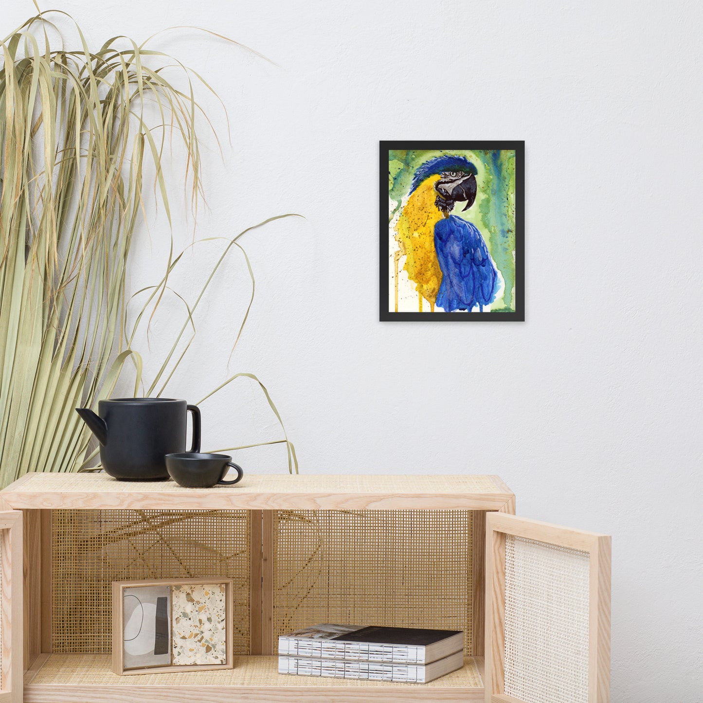 Macaw Painting - Framed Print