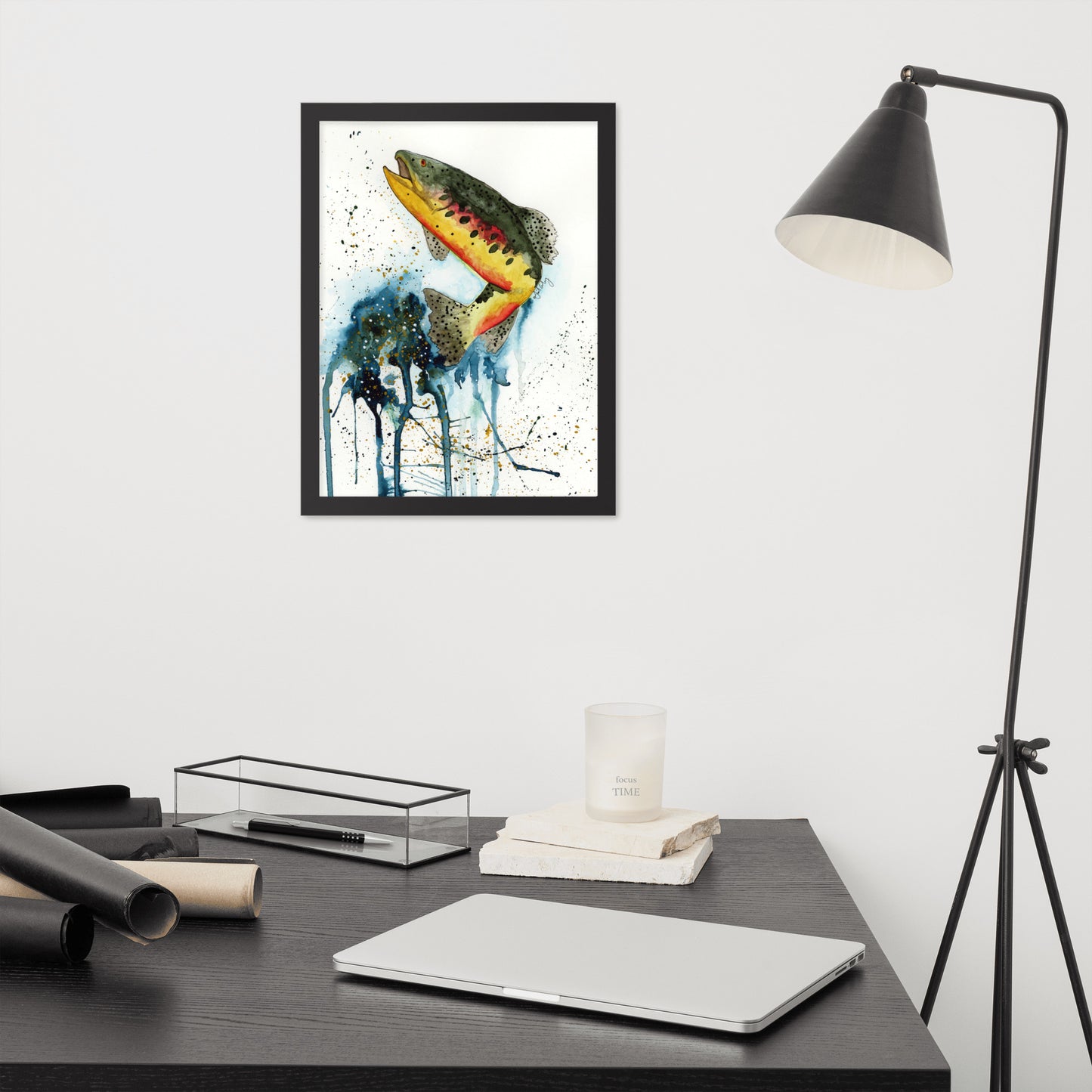 Rainbow Trout - Framed Print