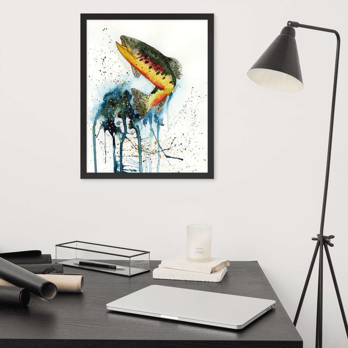 Rainbow Trout - Framed Print