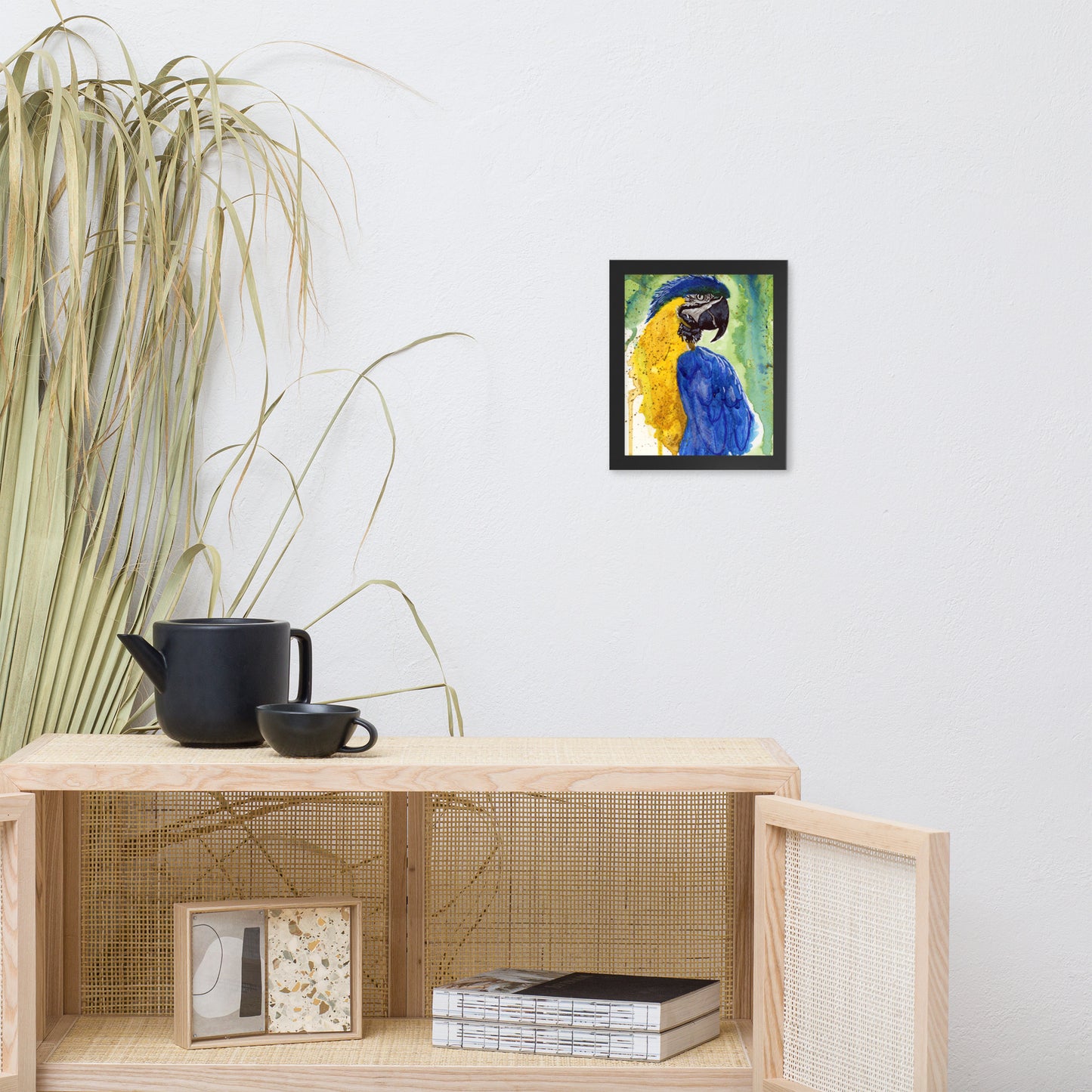 Macaw Painting - Framed Print