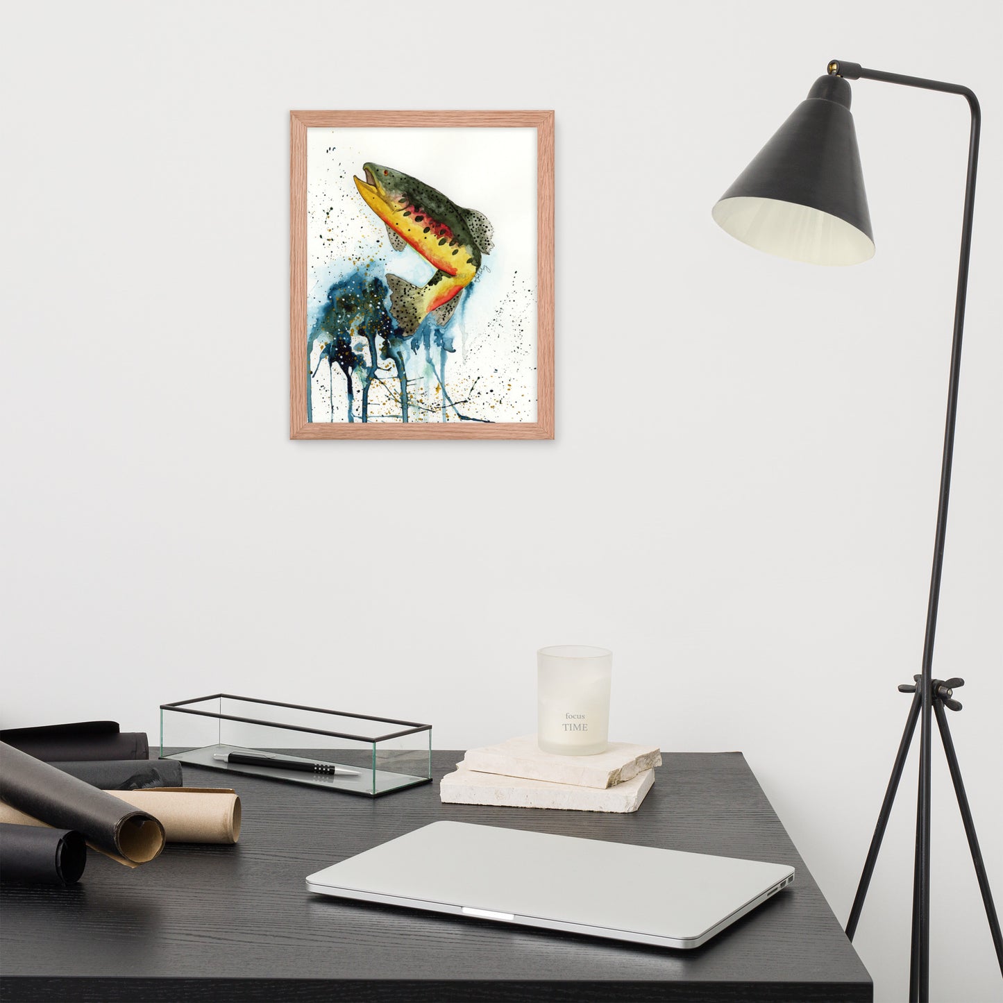Rainbow Trout - Framed Print