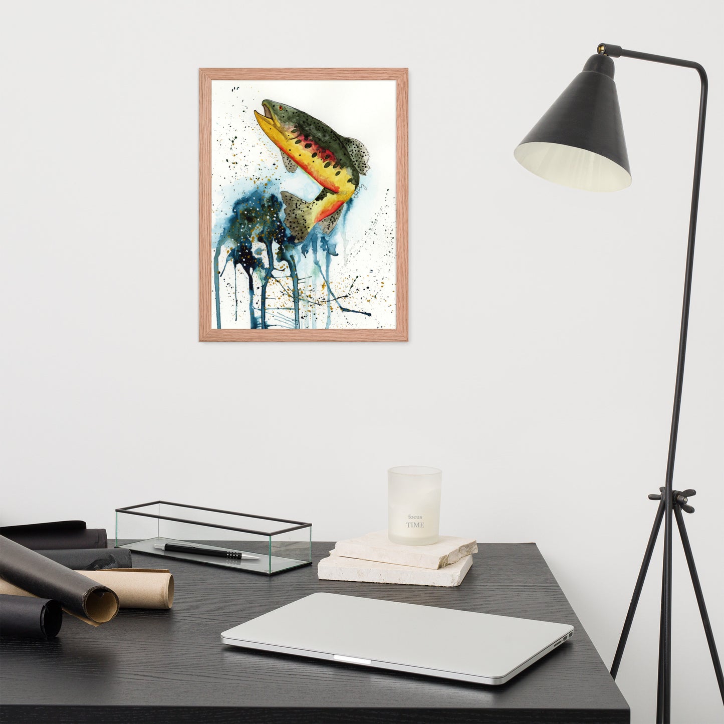 Rainbow Trout - Framed Print