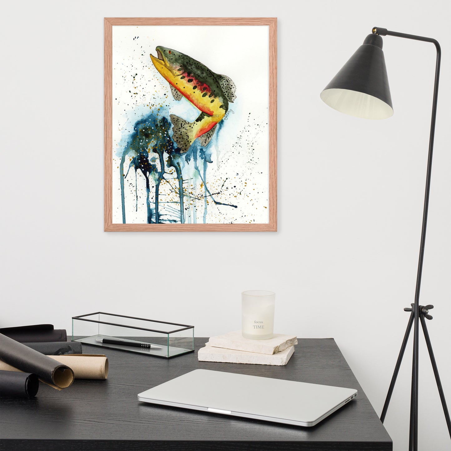 Rainbow Trout - Framed Print