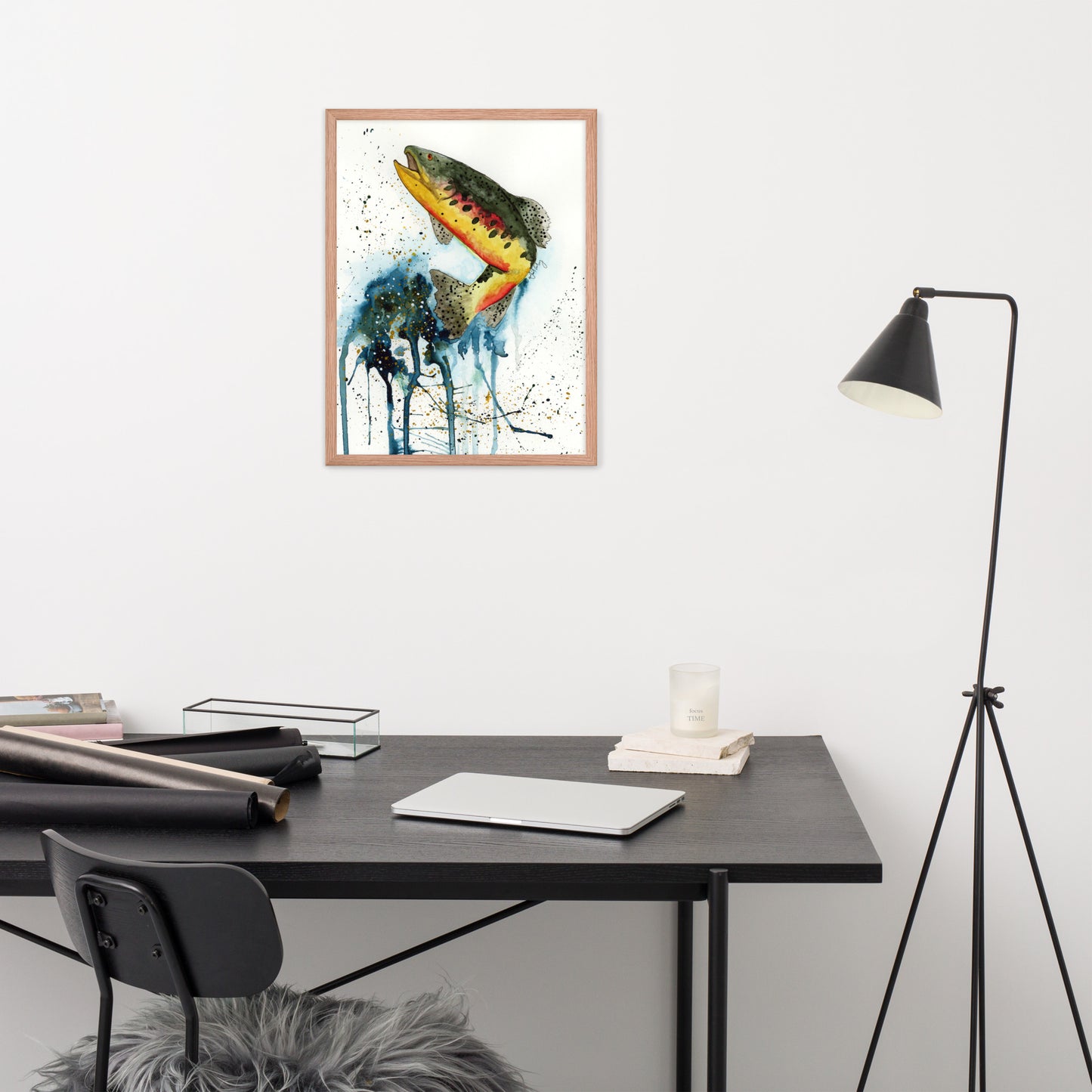 Rainbow Trout - Framed Print