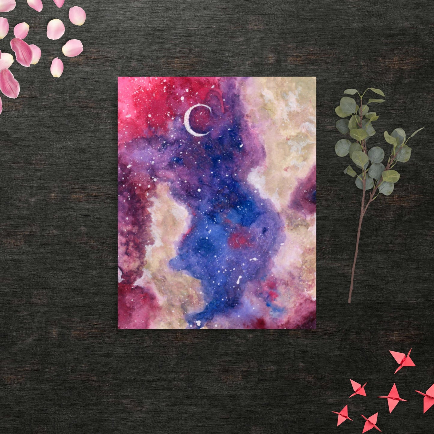 Night Sky - Matte Poster Print