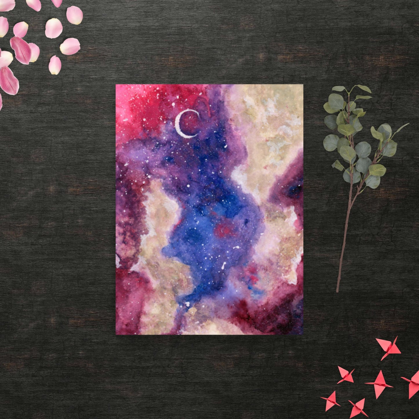 Night Sky - Matte Poster Print