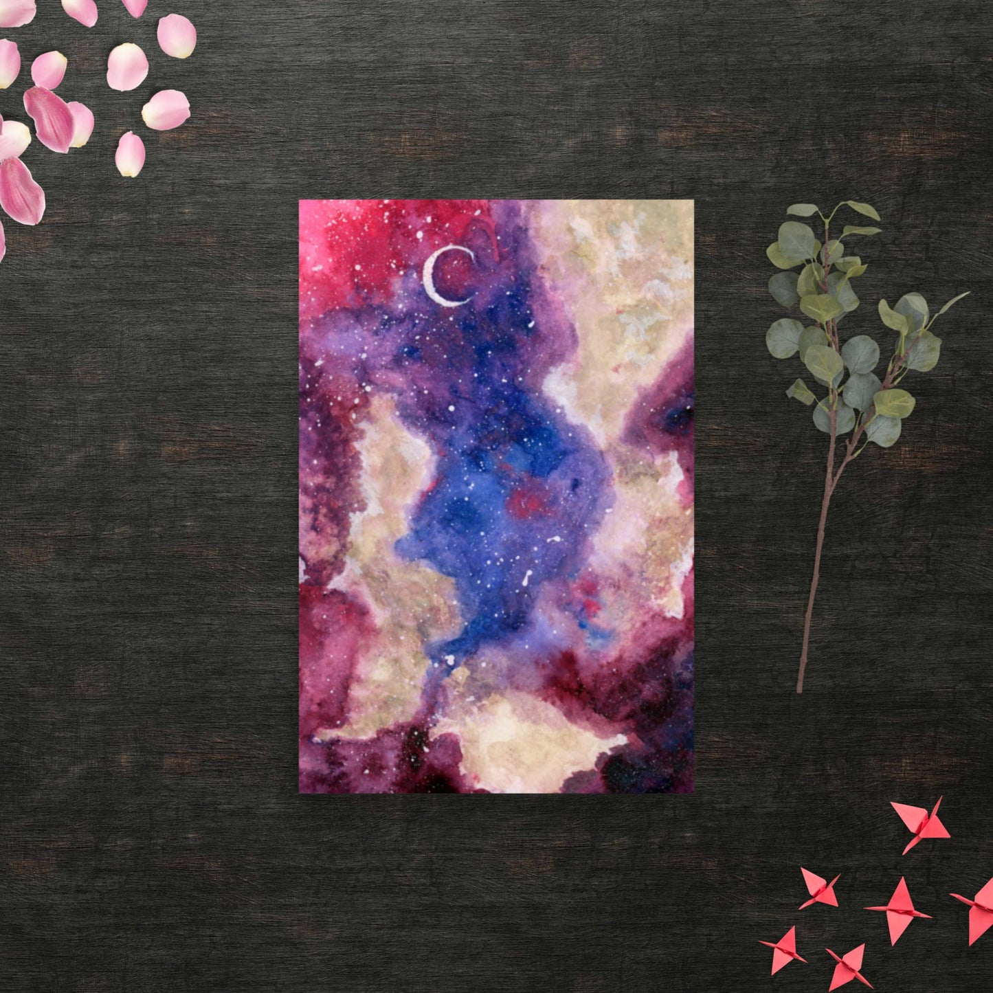 Night Sky - Matte Poster Print