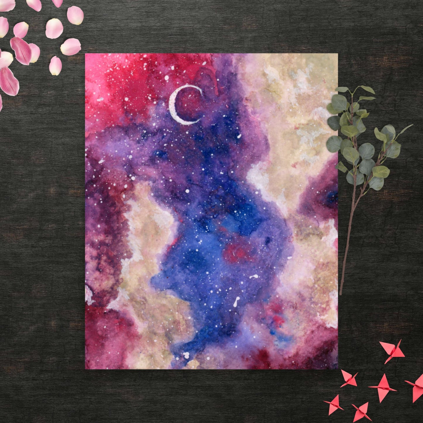Night Sky - Matte Poster Print