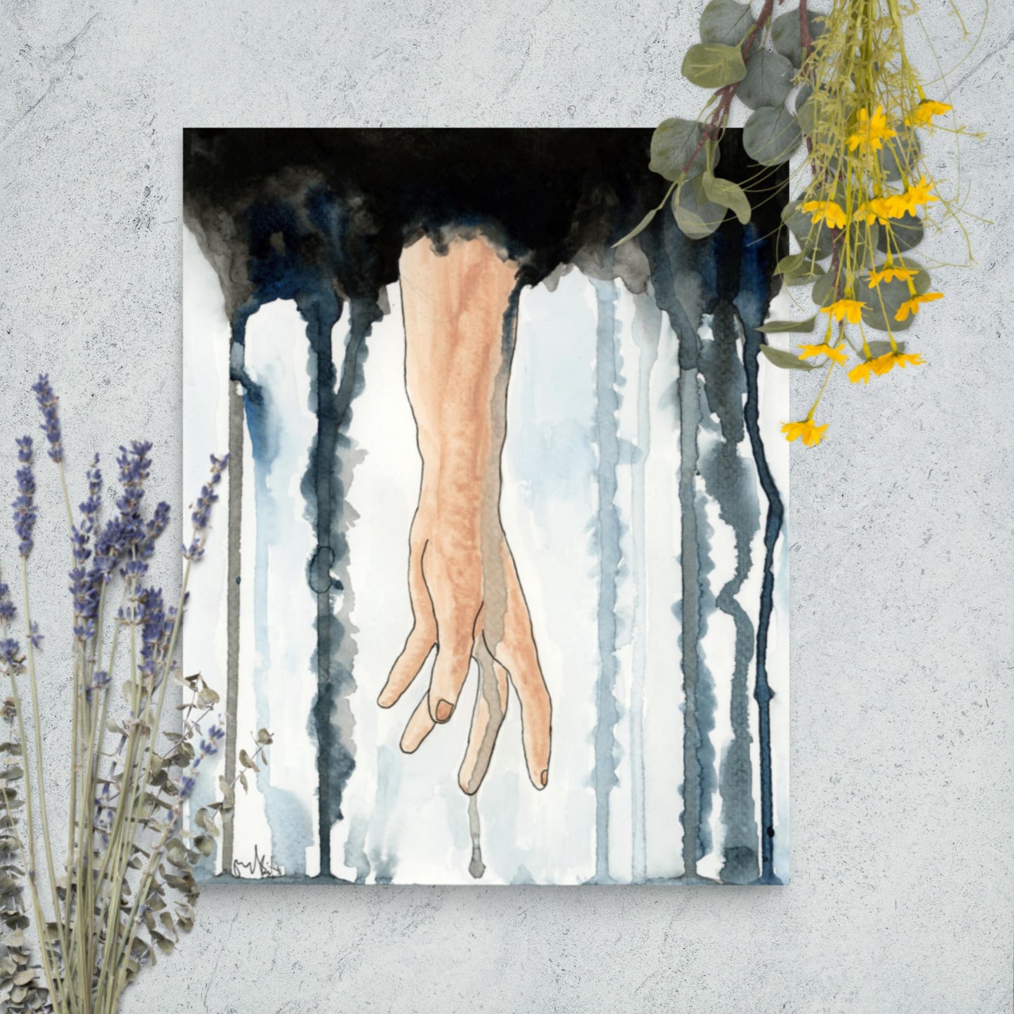Say Hello to the Reaper - Matte Poster Print