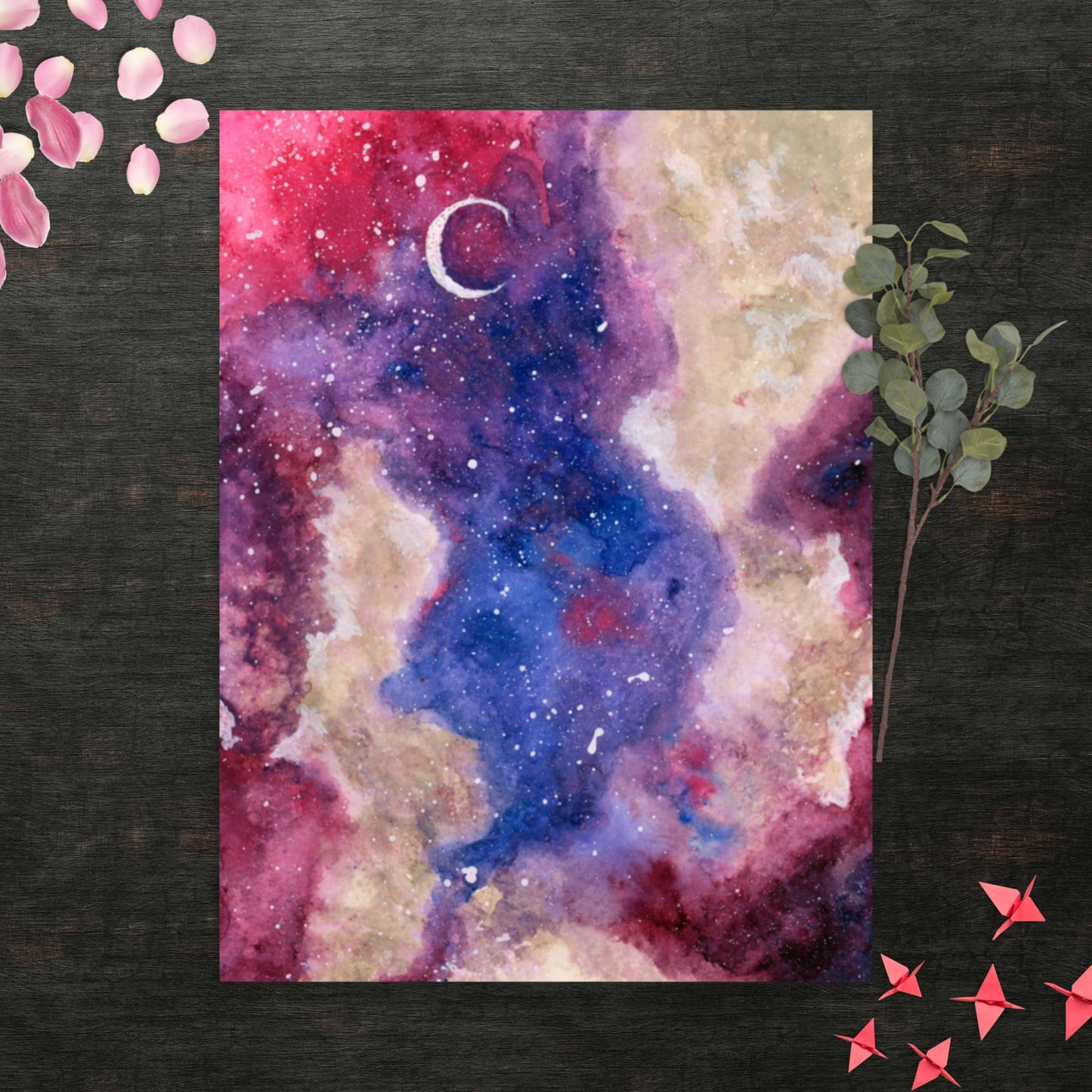 Night Sky - Matte Poster Print
