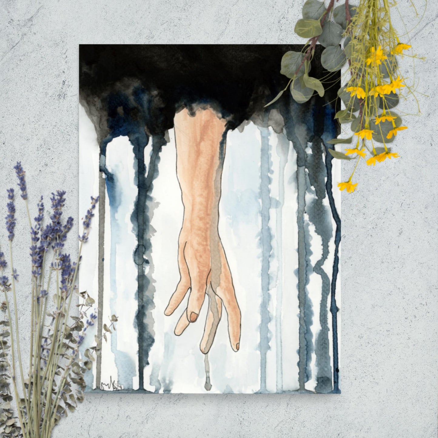 Say Hello to the Reaper - Matte Poster Print
