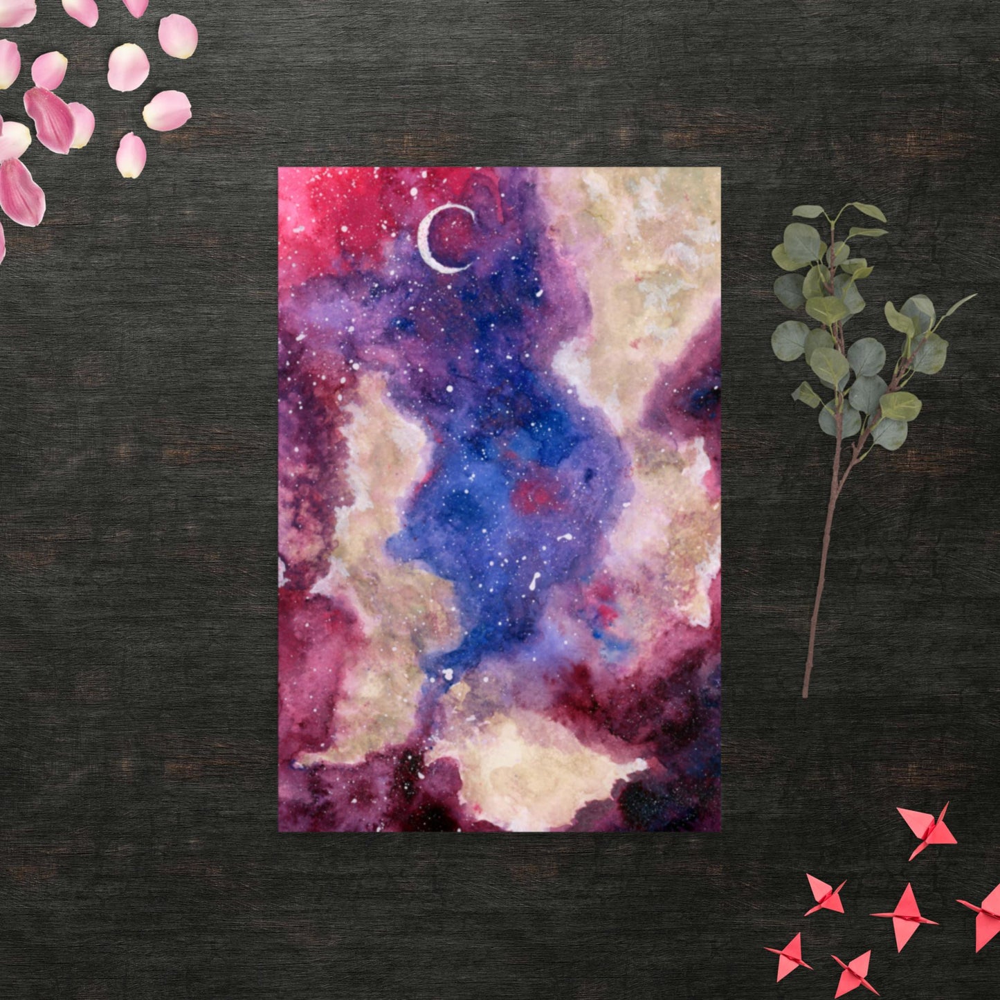 Night Sky - Matte Poster Print