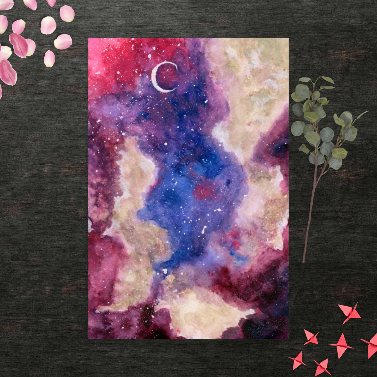 Night Sky - Matte Poster Print