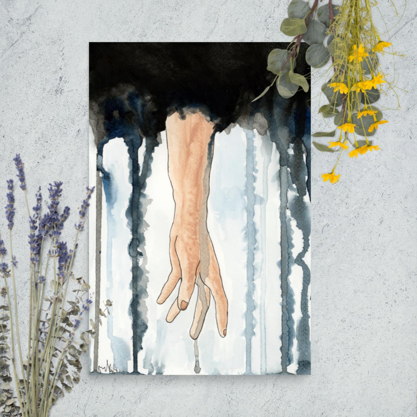 Say Hello to the Reaper - Matte Poster Print