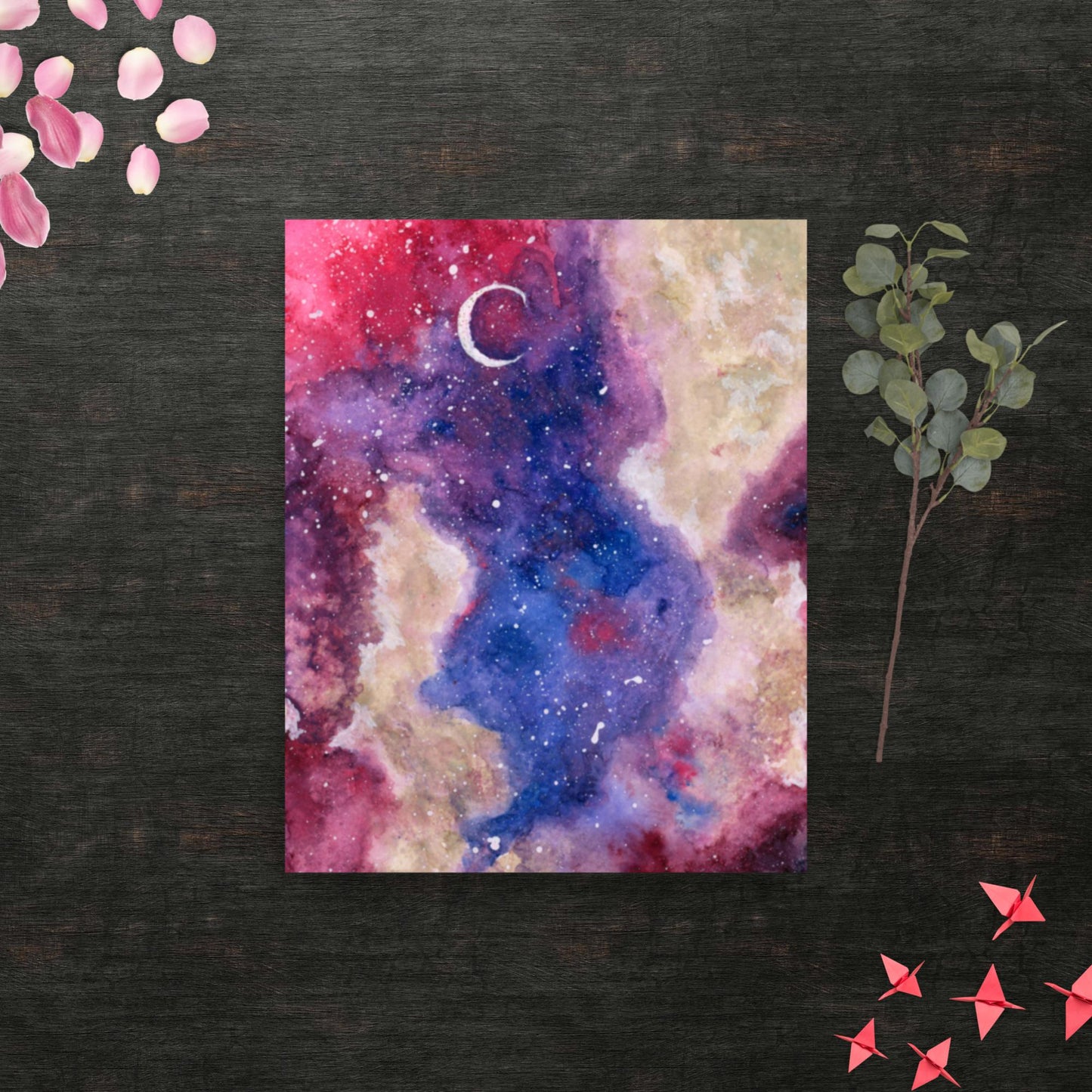 Night Sky - Matte Poster Print