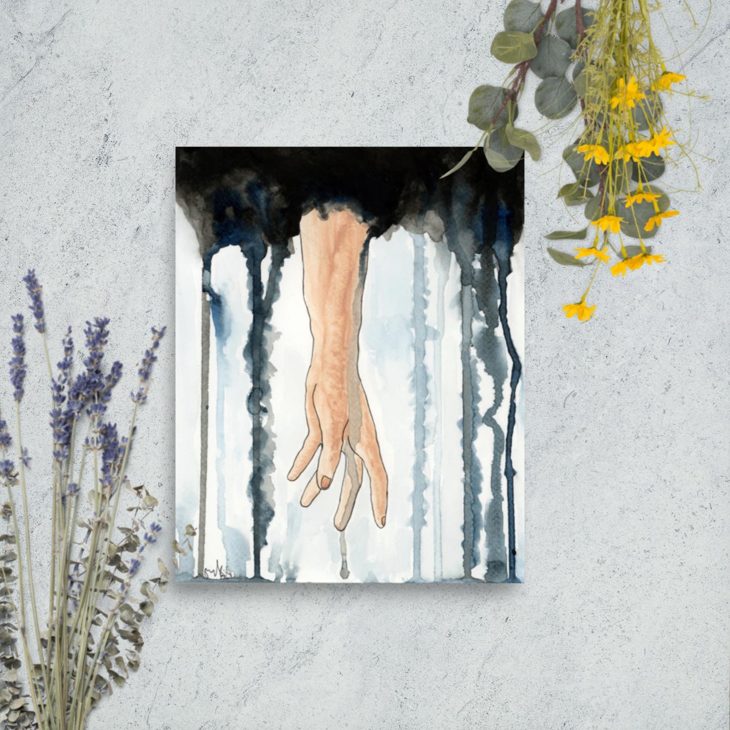 Say Hello to the Reaper - Matte Poster Print