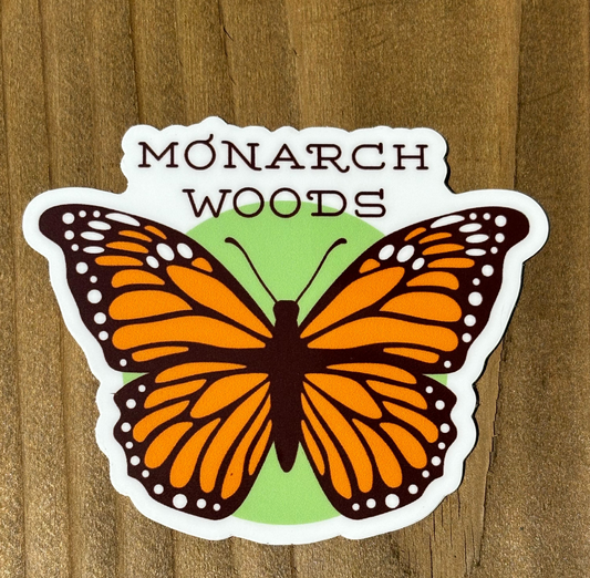 Monarch Woods Sticker