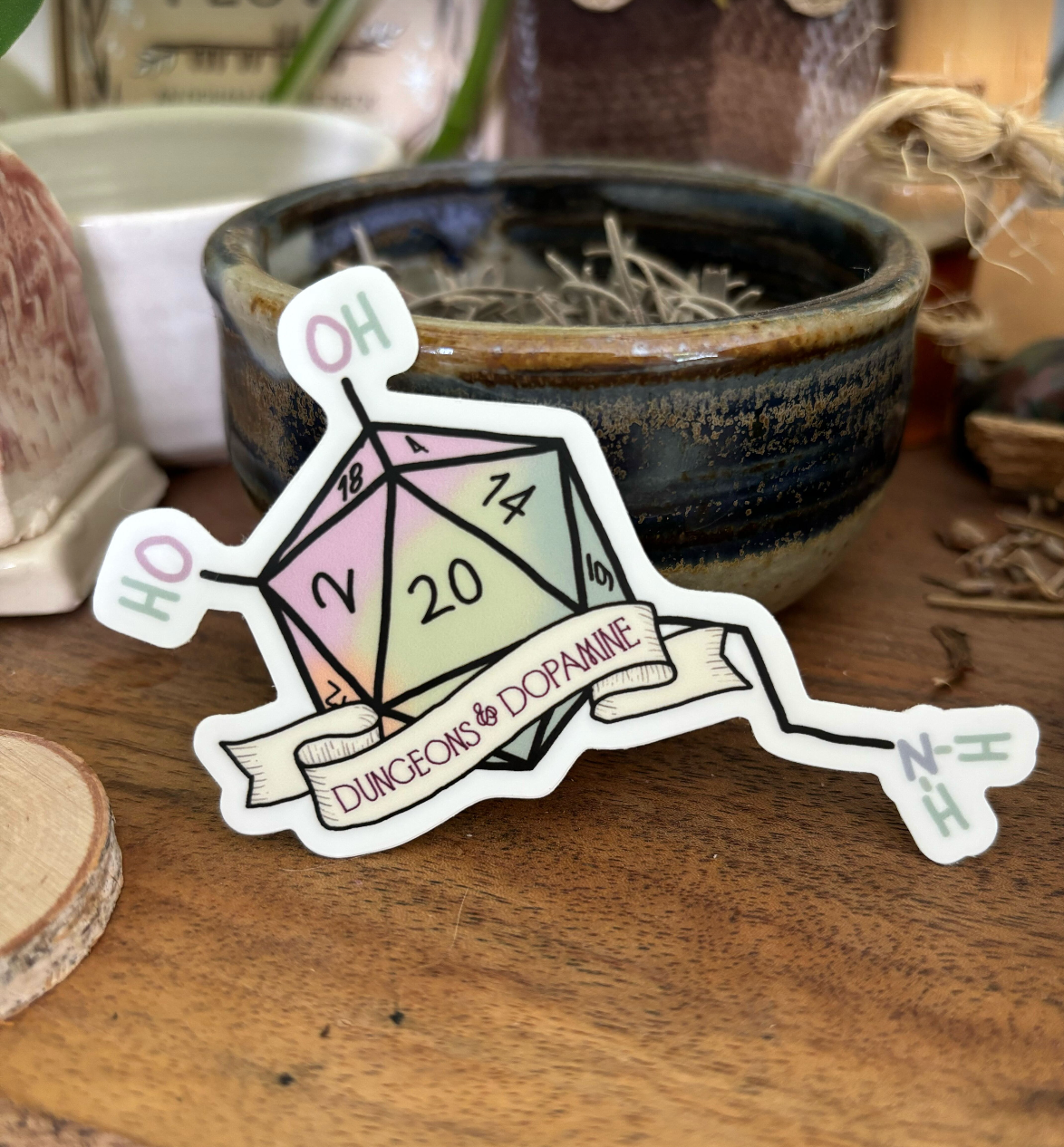 Dungeons & Dopamine Sticker