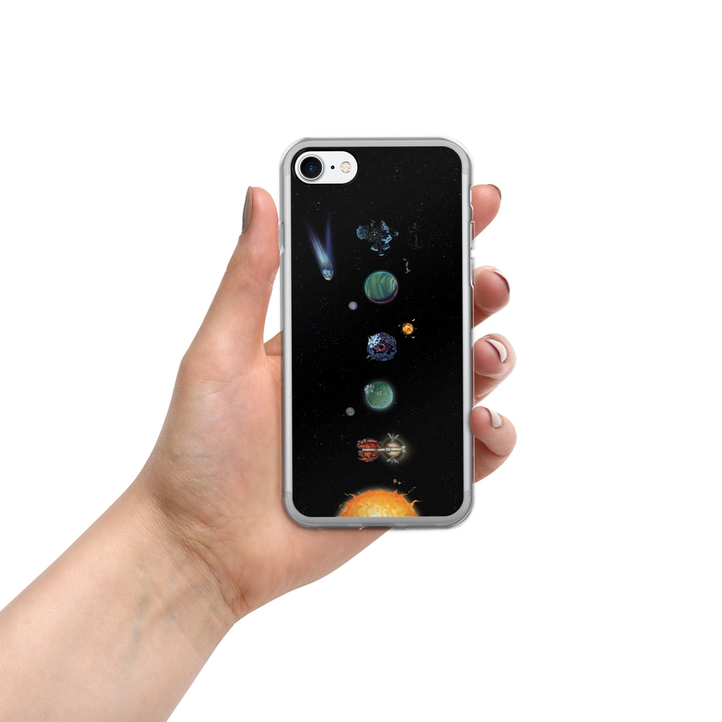 Outer Wilds Planetary Chart - Clear Phone Case for iPhone®
