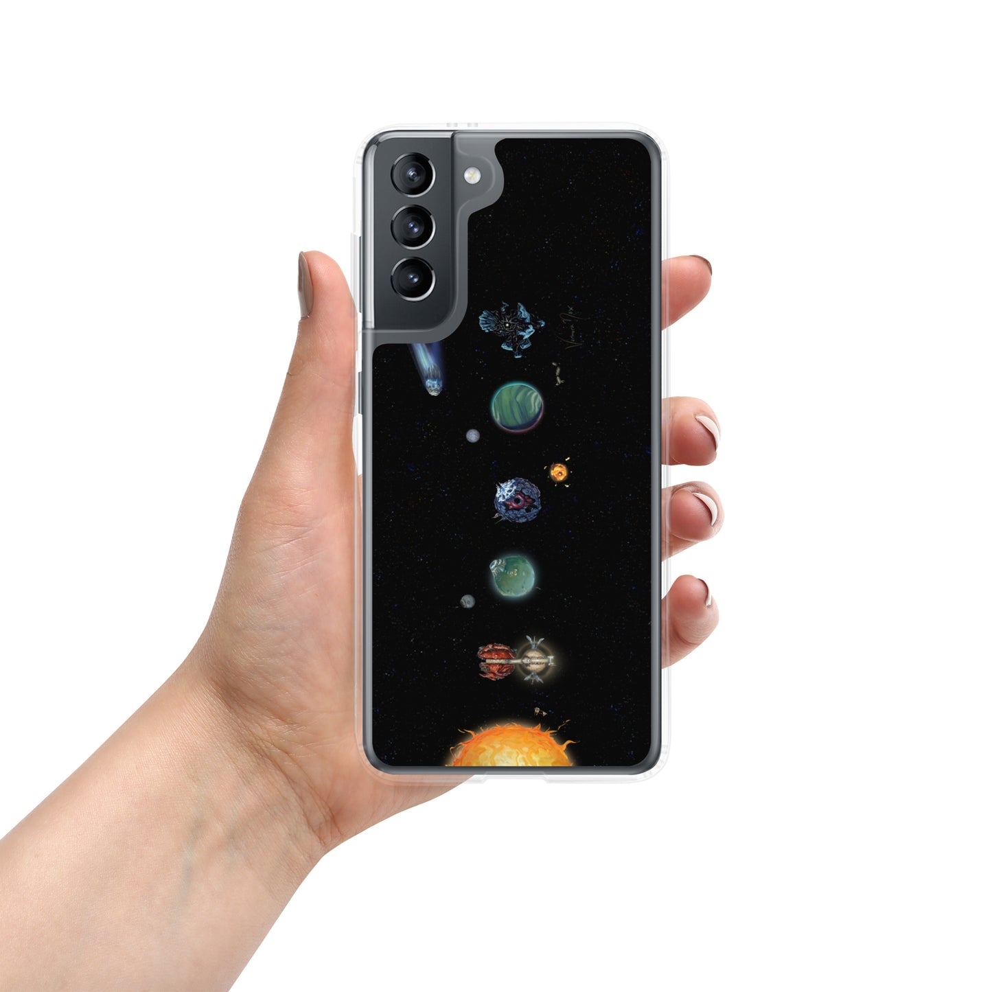 Outer Wilds Planetary Chart - Clear Phone Case for Samsung®