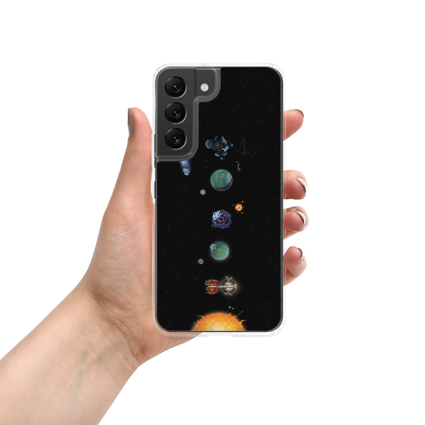 Outer Wilds Planetary Chart - Clear Phone Case for Samsung®