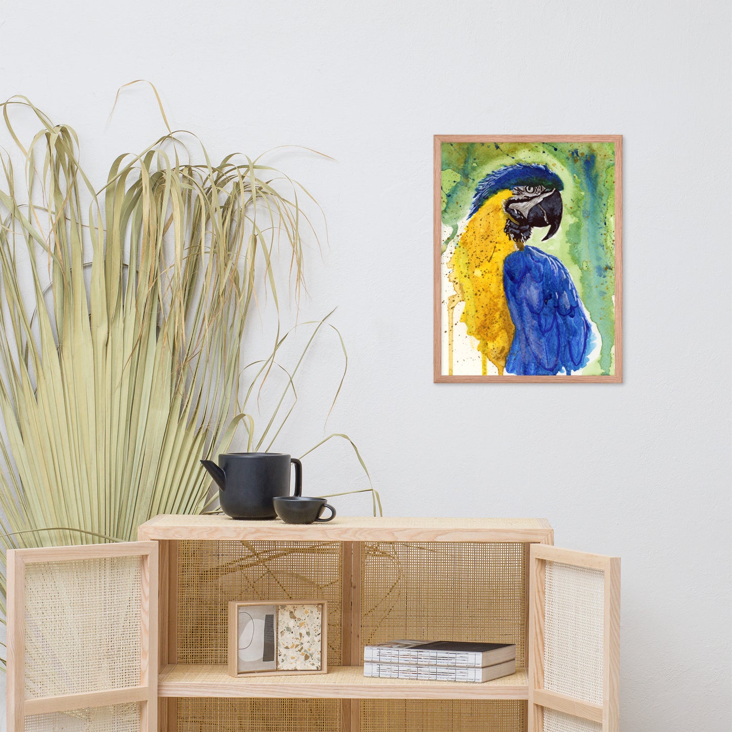 Macaw Painting - Framed Print