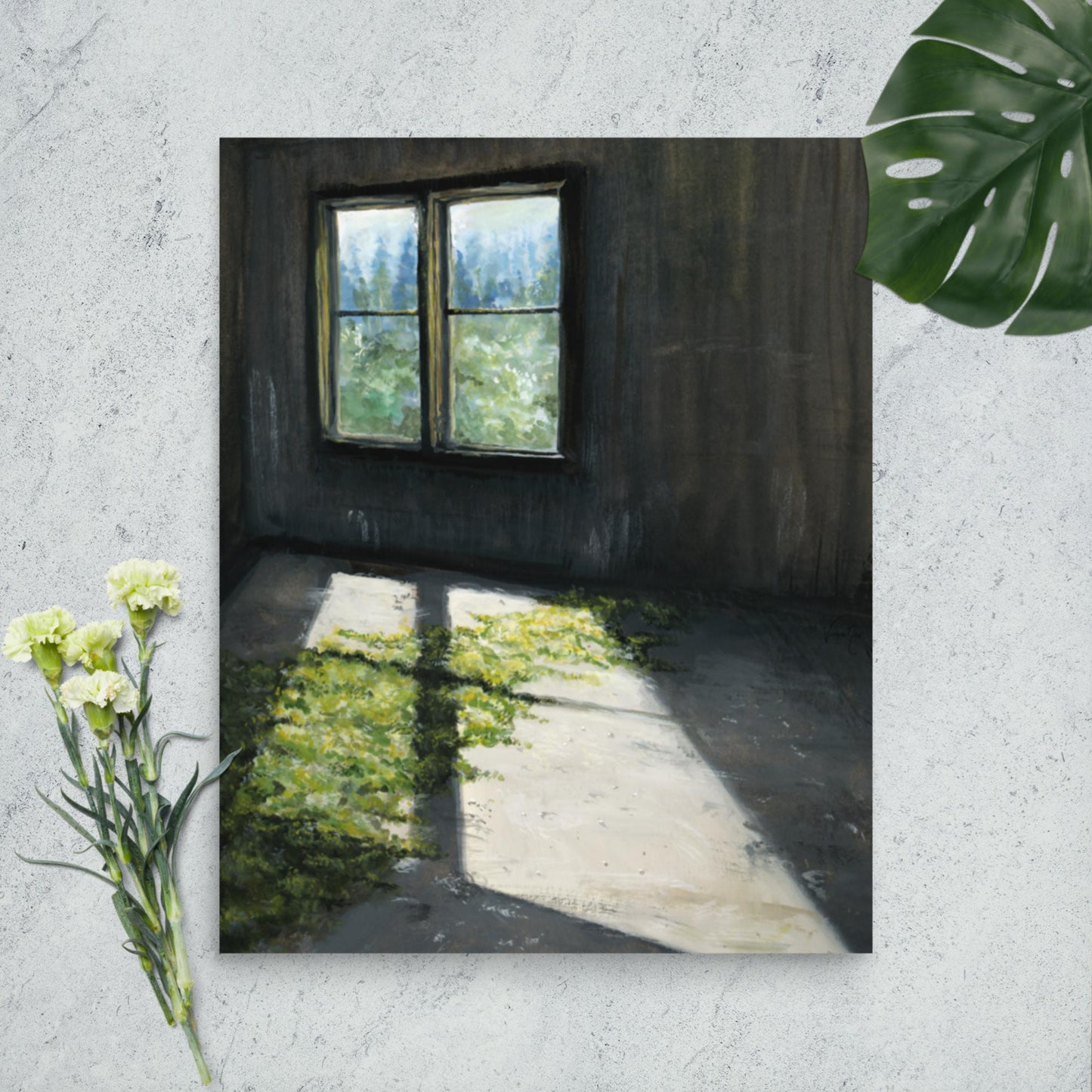 Overgrown - Poster or Canvas Print, with or without Frame