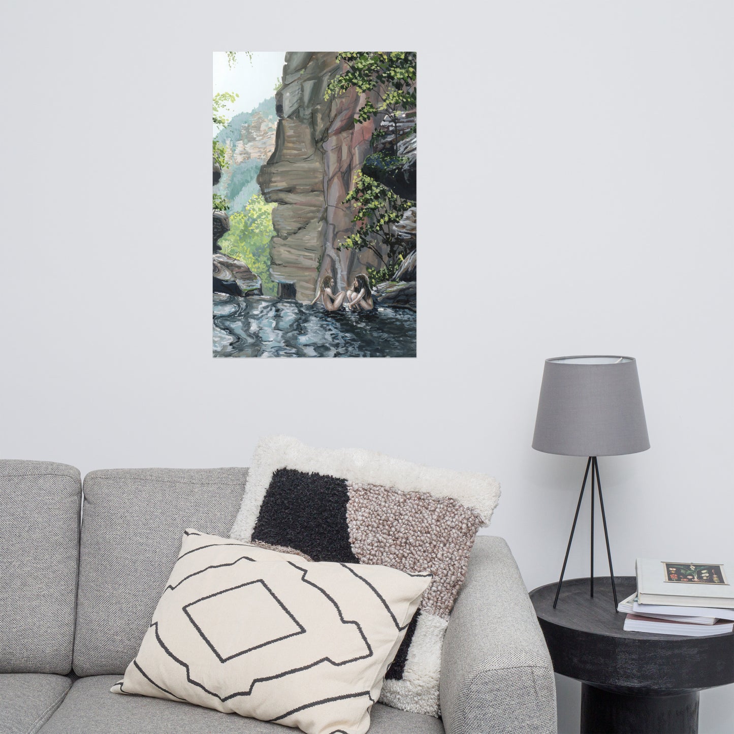 Blue Mountains, Australia - Canvas or Poster Print, with or without Frame