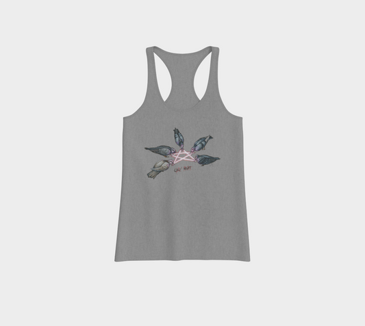 Blasphemous Pigeons - Comfort Racerback Tank Top
