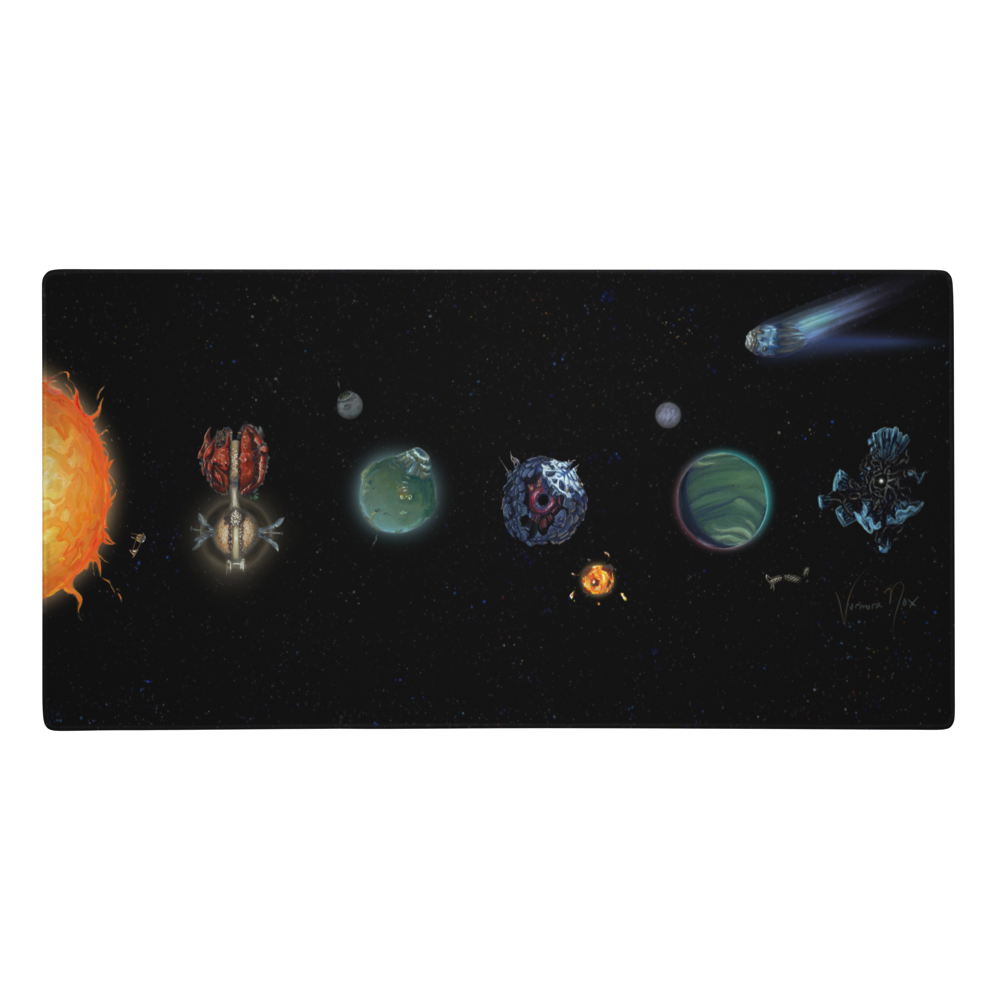Outer Wilds Planetary Chart - Gaming Mouse Pad