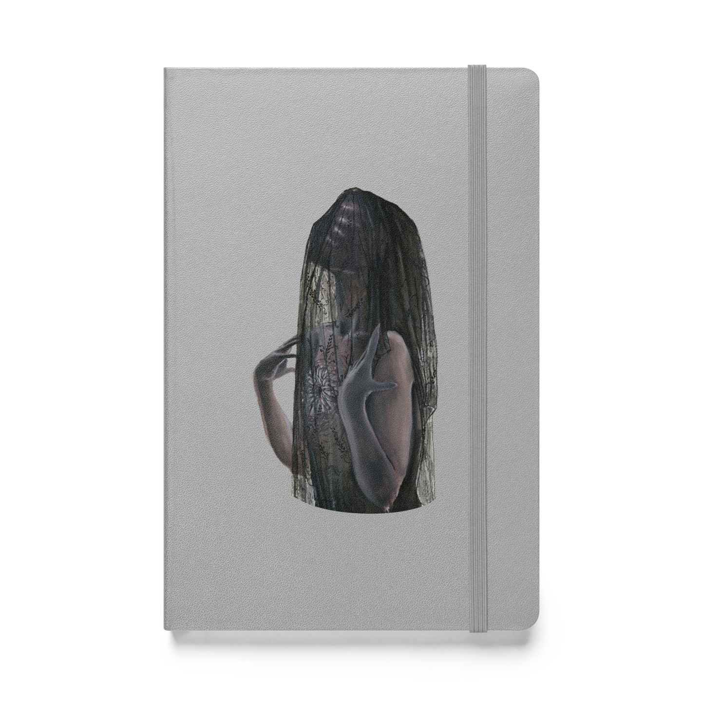 My Eyes Are Up Here - Hardcover Bound Notebook